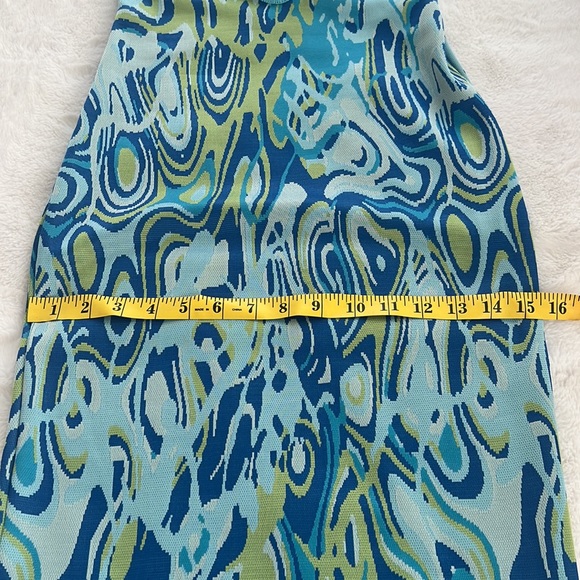 ZARA Cut Out Jacquard Dress - Picture 3 of 4